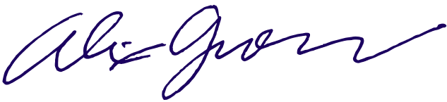 Signature of Alix Guerrier